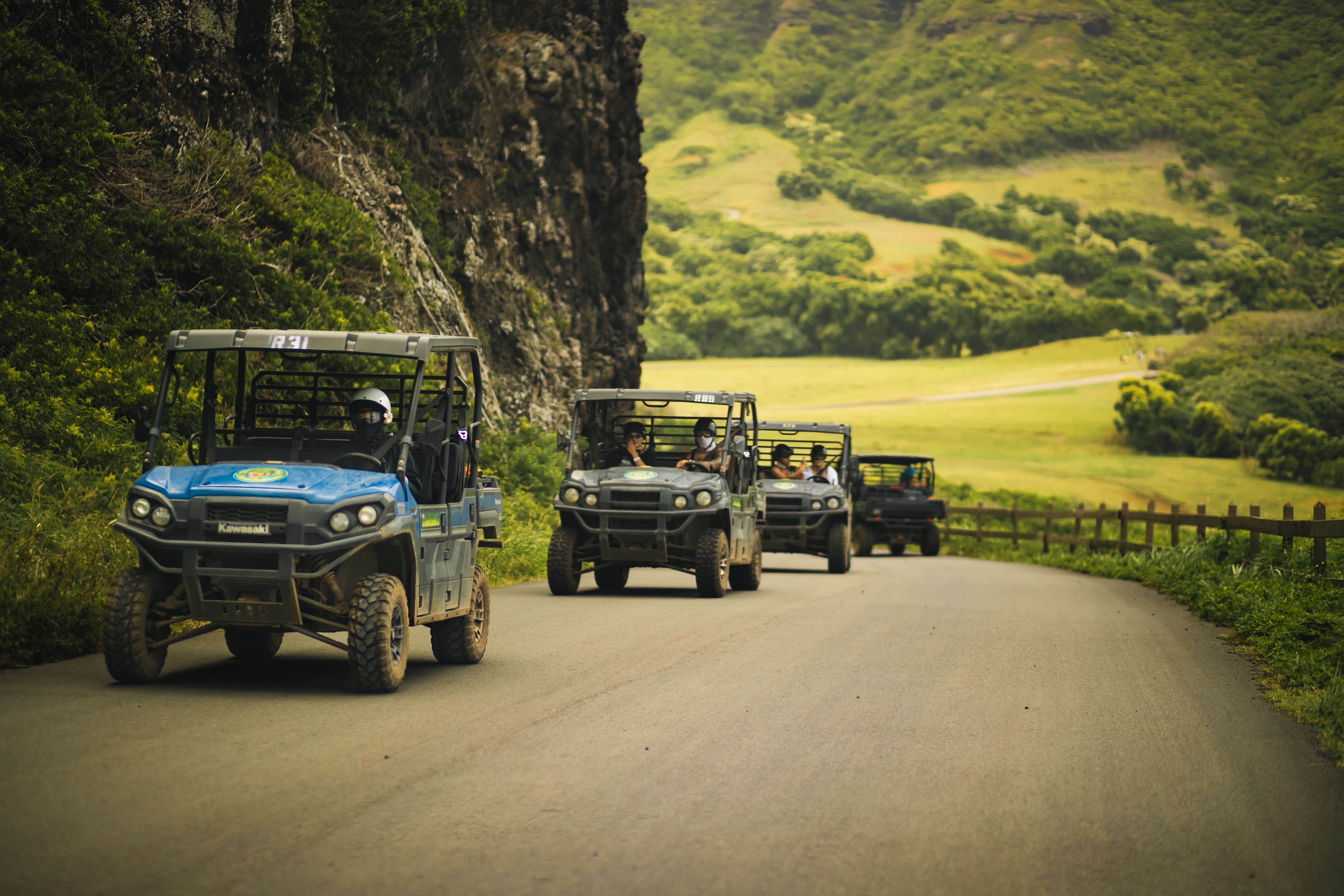 Kualoa Ranch - 3-Hour Deluxe UTV Ride-Along Tour 