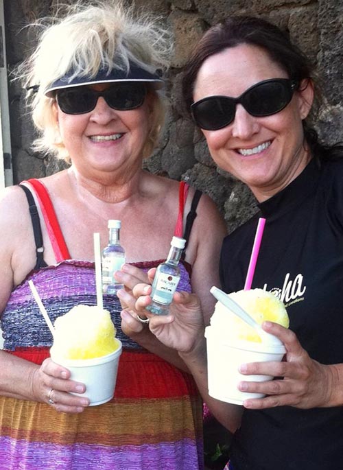 Cooling off Hawaiian Style 