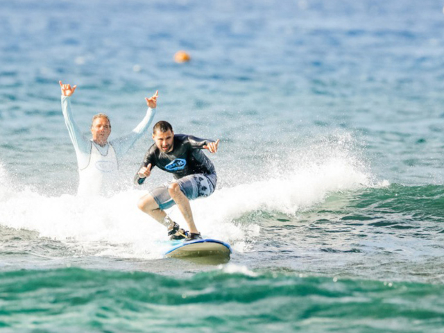 Goofy Foot Surfing Maui