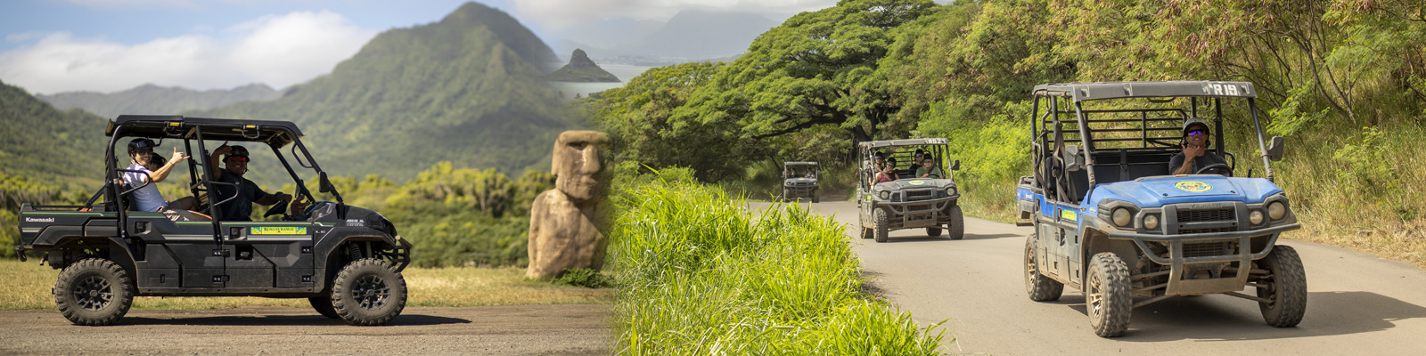 Kualoa Ranch - 3-Hour Deluxe UTV Tour