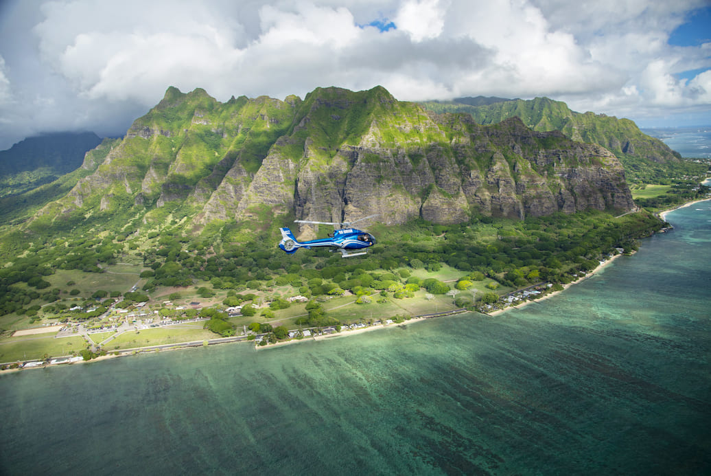 Blue Hawaiian Helicopters Blue Skies of Oahu