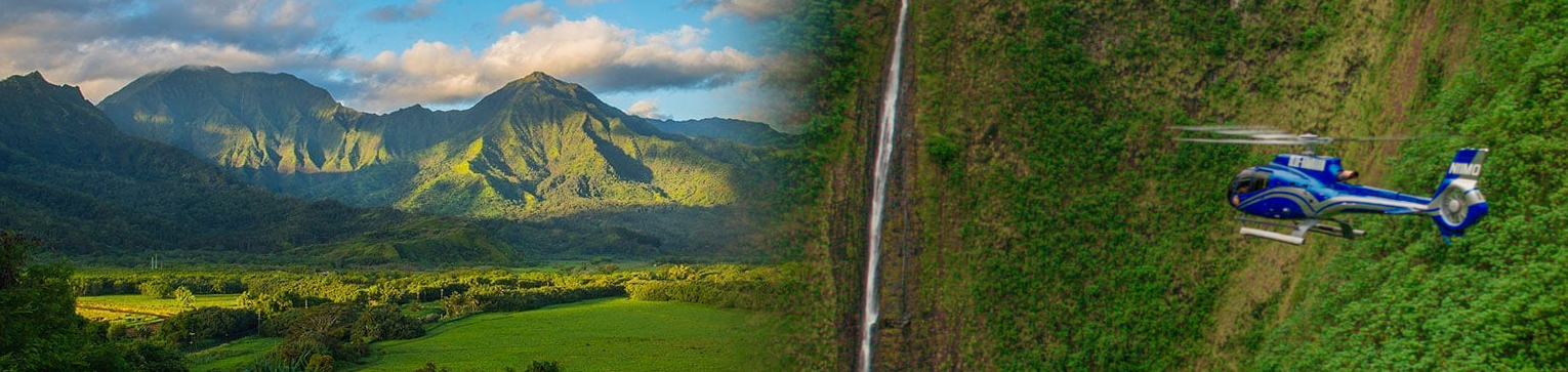 helicopter and movie adventure