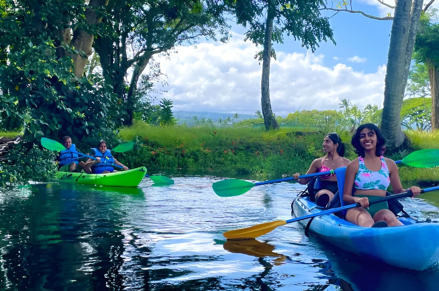 Hilo Ocean Adventures - Wailoa River to King Kamehameha Statue Kayak Adventure